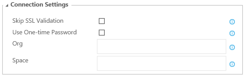 Connection Settings