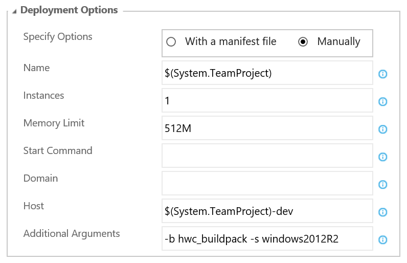 PCF Deployment Options