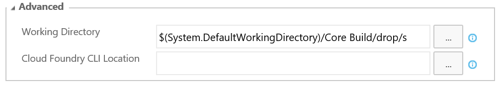 Working Directory