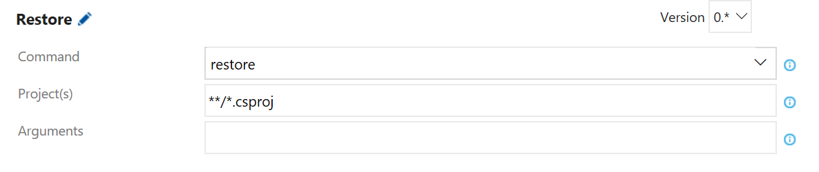 Restore Task Settings